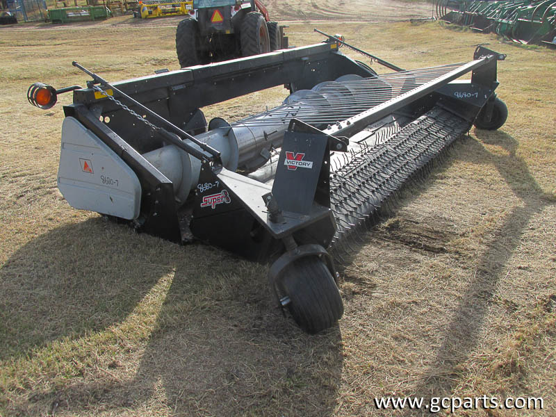 9710 13FT HEADER W/ SUPER 8 PICK-UP