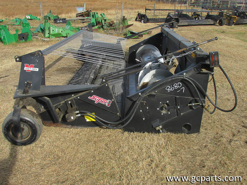 9710 13FT HEADER W/ SUPER 8 PICK-UP