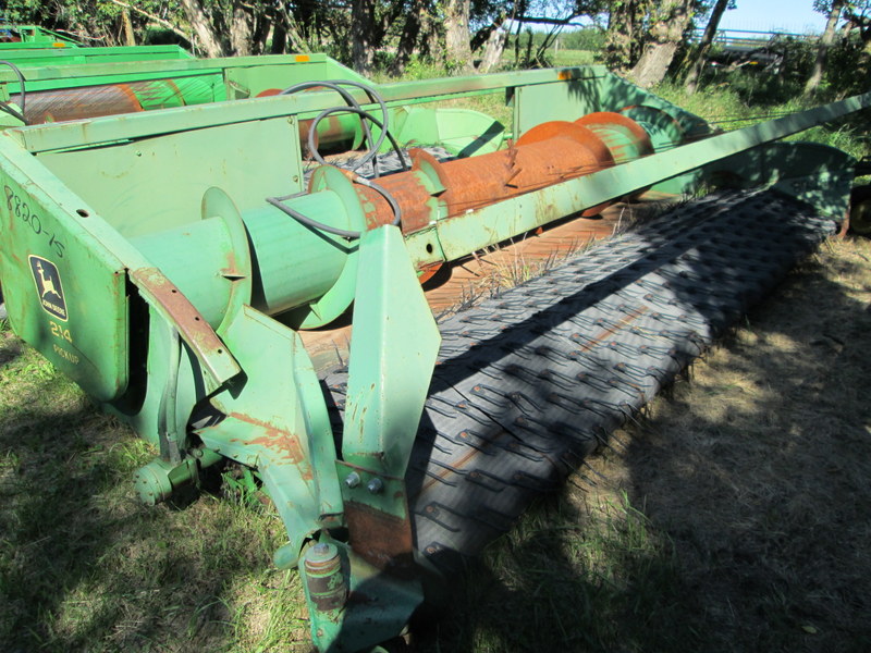 214 HEADER W/7 BELT JD PICK-UP
