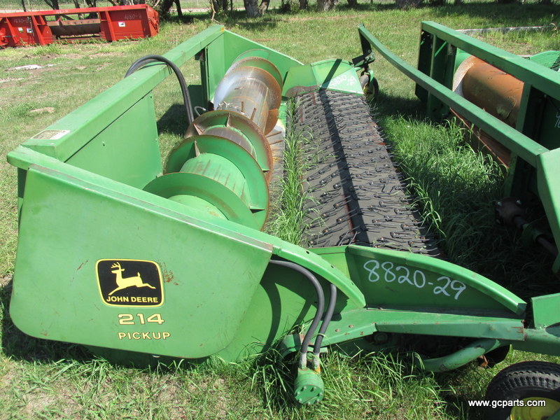 214 HEADER W/7 BELT JD PICK-UP