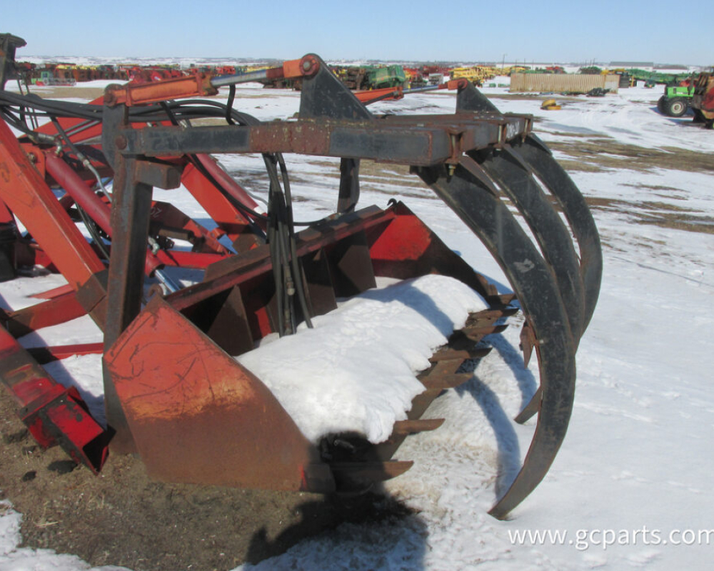 90 SERIES LOADER 7FT BUCKET W/ GRAPPLE