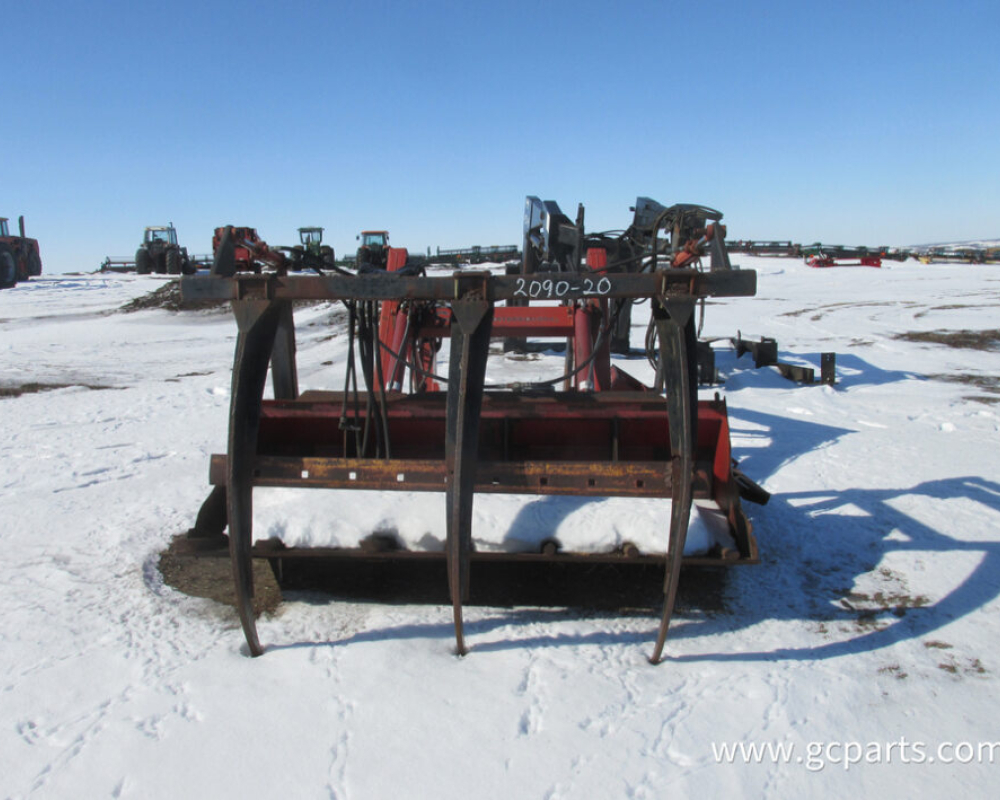 90 SERIES LOADER 7FT BUCKET W/ GRAPPLE