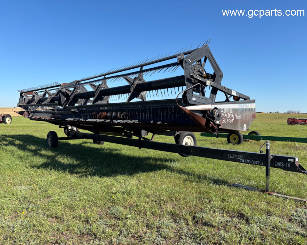 MACDON 960 36FT HEADER W/PU REEL