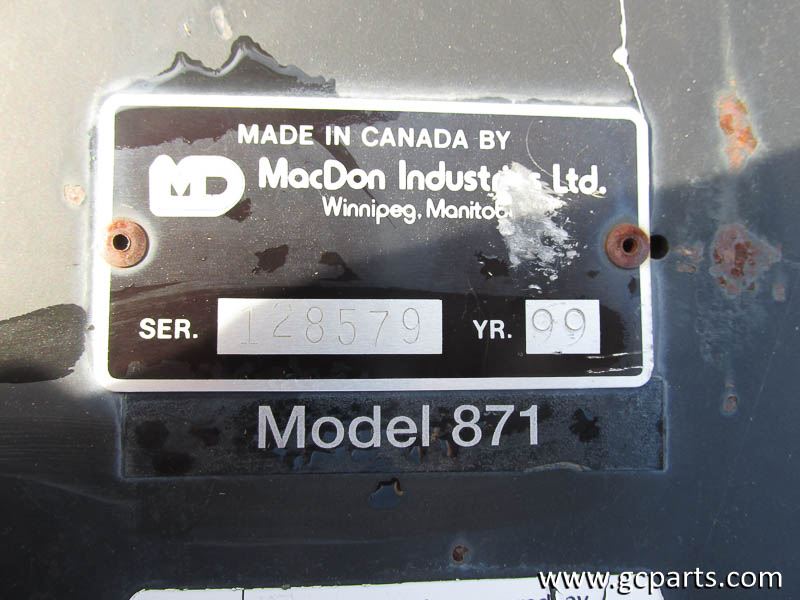 MACDON 871 ADADPTOR (TR/TX)