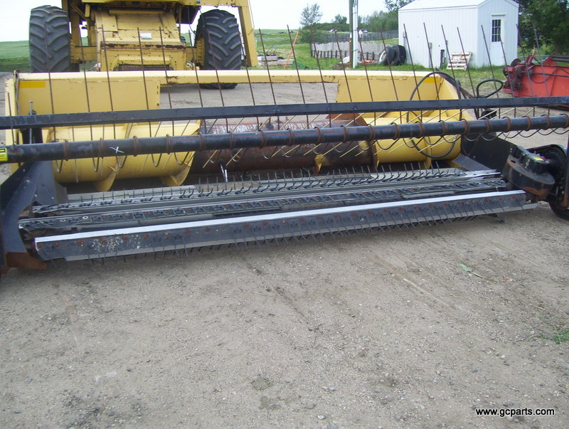 971 HEADER W/12FT RAKE-UP