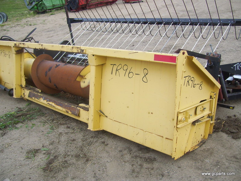 971 HEADER W/12FT RAKE-UP