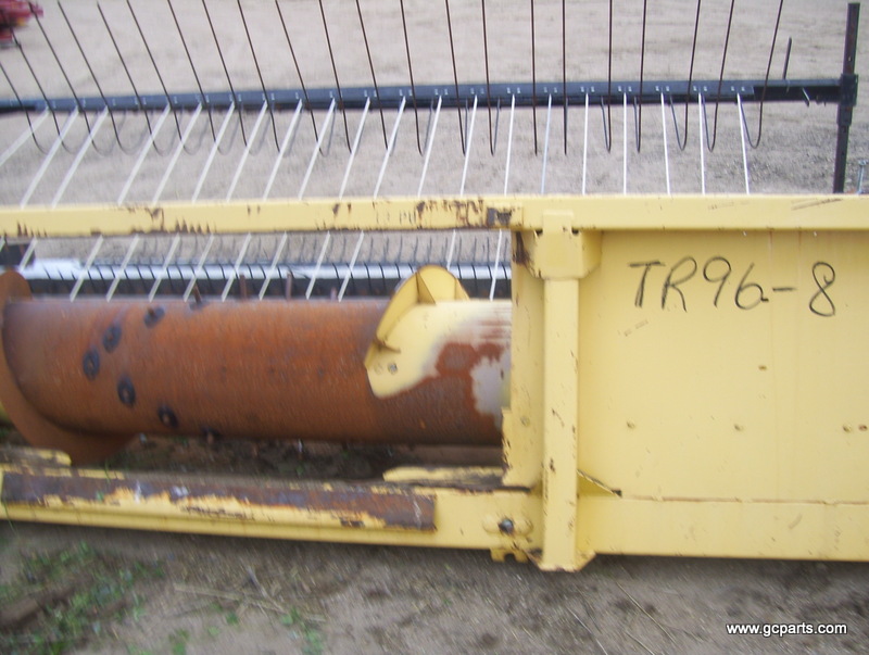 971 HEADER W/12FT RAKE-UP