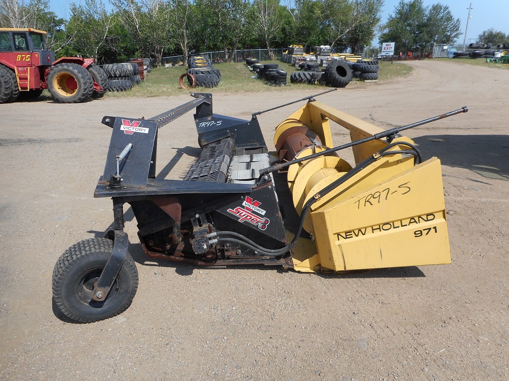 971 HEADER W/SUPER 8 PICK-UP