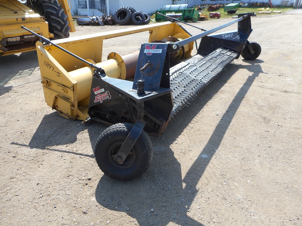 971 HEADER W/SUPER 8 PICK-UP