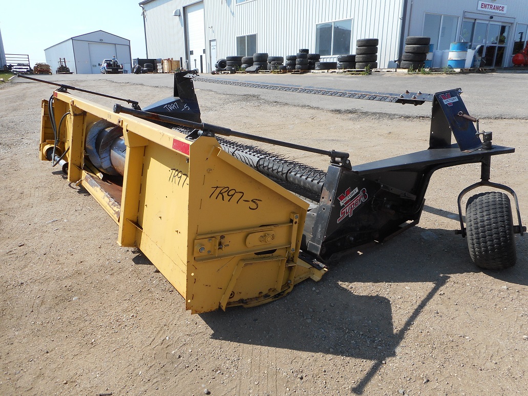 971 HEADER W/SUPER 8 PICK-UP